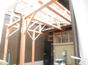 笠岡市　屋根の新設リフォーム工事(施工後1)